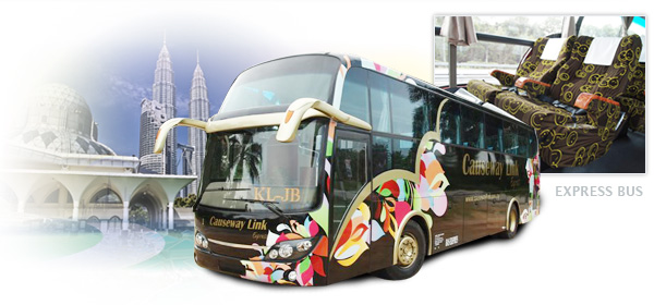 Malaysia online express bus ticketing in Johor Bahru and ...