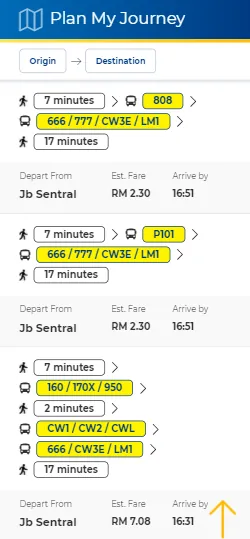 plan your journey 4