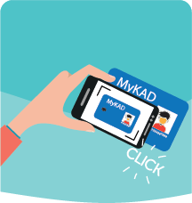Snap and upload MyKad and selfie photo, then submit application