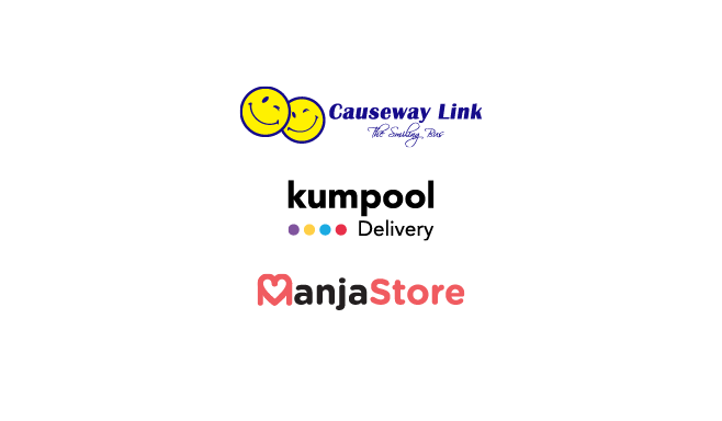 Causeway Link new businesses - Kumpool Delivery and ManjaStore is focus on same day delivery with cheapest and fastest service and food ordering system to assist local business.