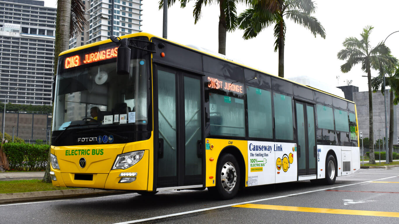 Causeway Link Introduces Its First Electric Buses on CrossBorder Routes Via the Second Link