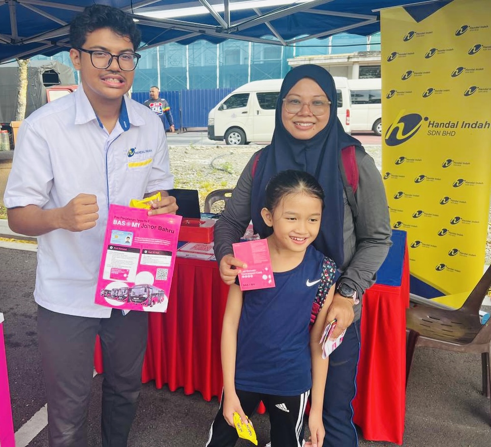BAS.MY Johor Bahru Joins JB Car Free Day to Promote BAS.MY Johor Bahru