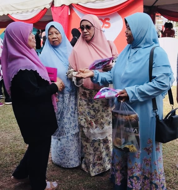 BAS.MY Melaka Showcases Free Ride Initiative At Wakil Rakyat Untuk Rakyat DUN Duyong Program