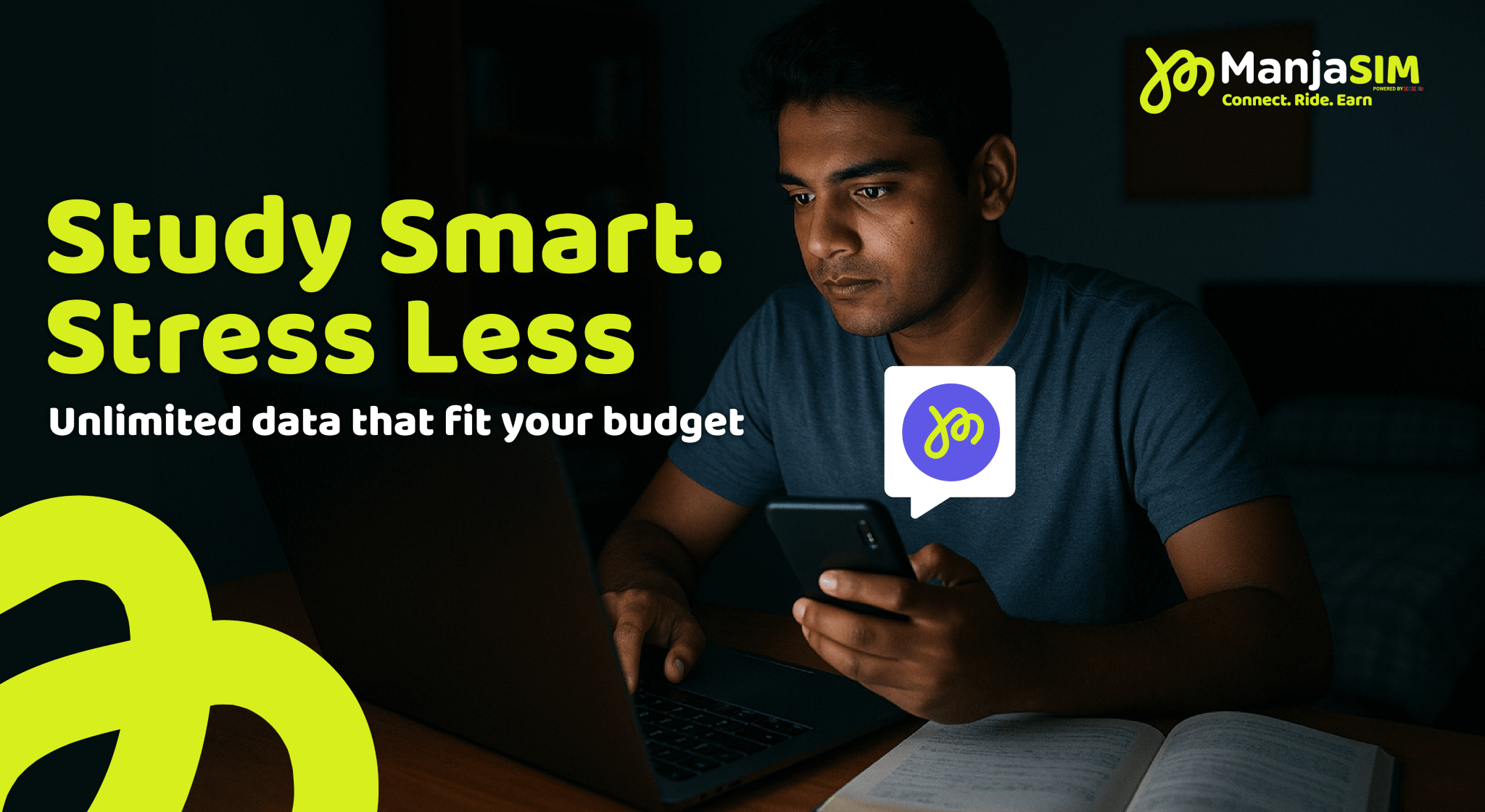 ManjaSIM - Cross the border with unlimited data for only RM18 - Students