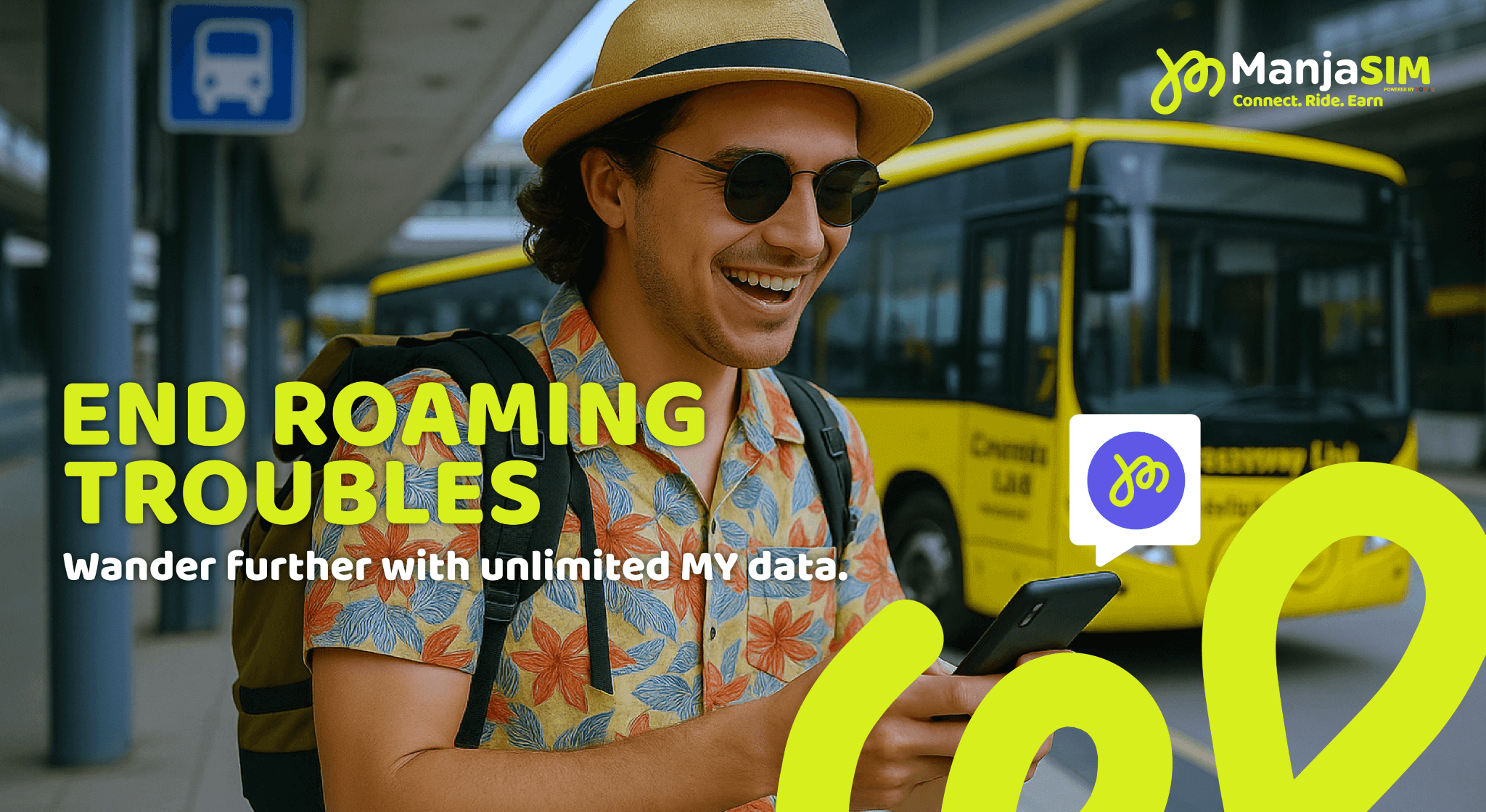 ManjaSIM - Cross the border with unlimited data for only RM18 - Leisure Travellers 