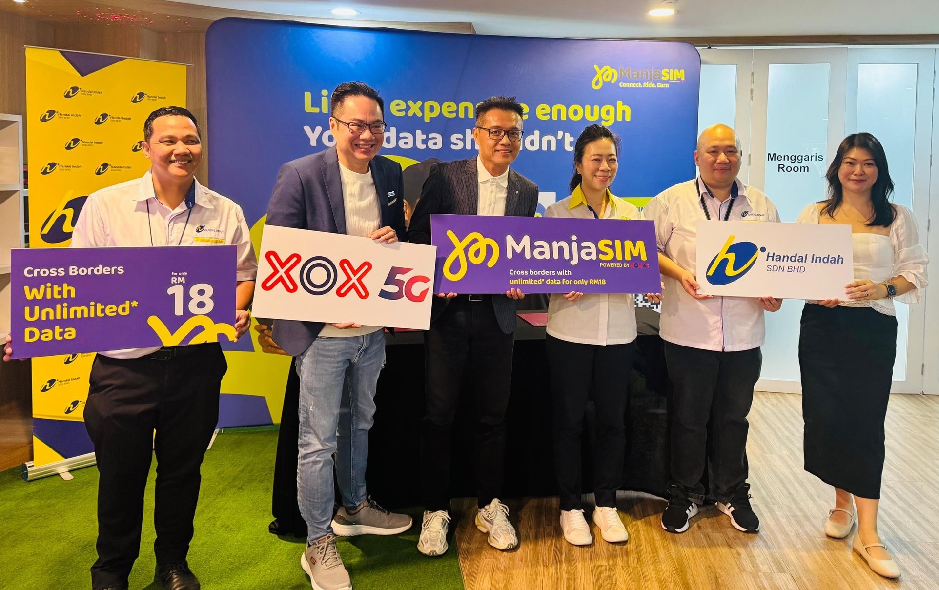 Handal Indah launches its own eSIM, ManjaSIM, to make connectivity easier than ever for commuters 