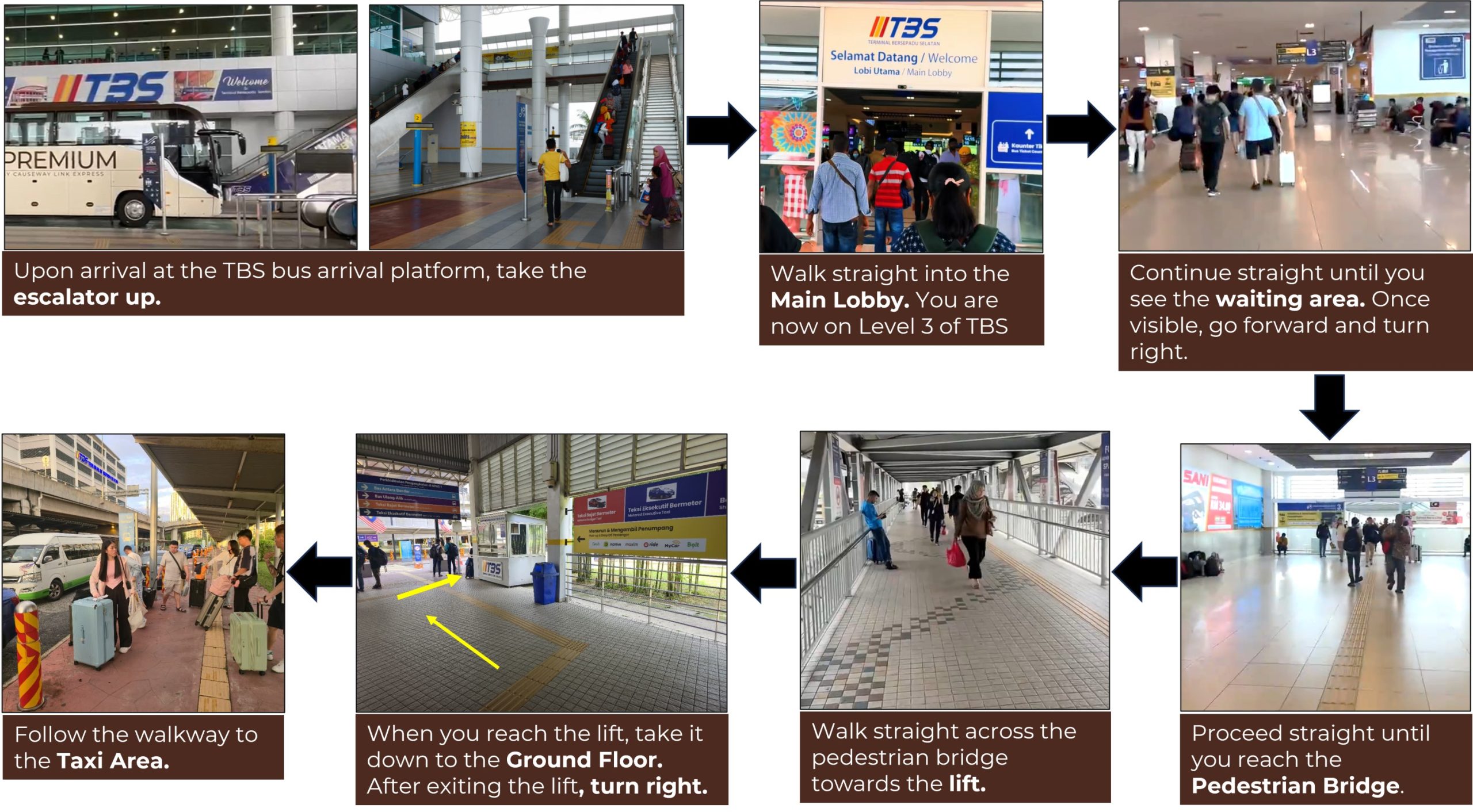 Shuttle Service Guide from TBS