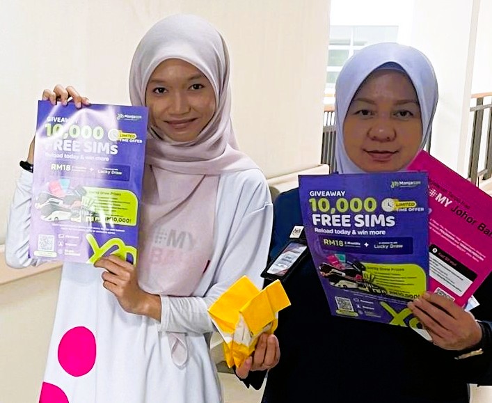 Handal Indah Introduces ManjaSIM Prepaid Plan During Community Engagement Drive at Hospital Pasir Gudang
