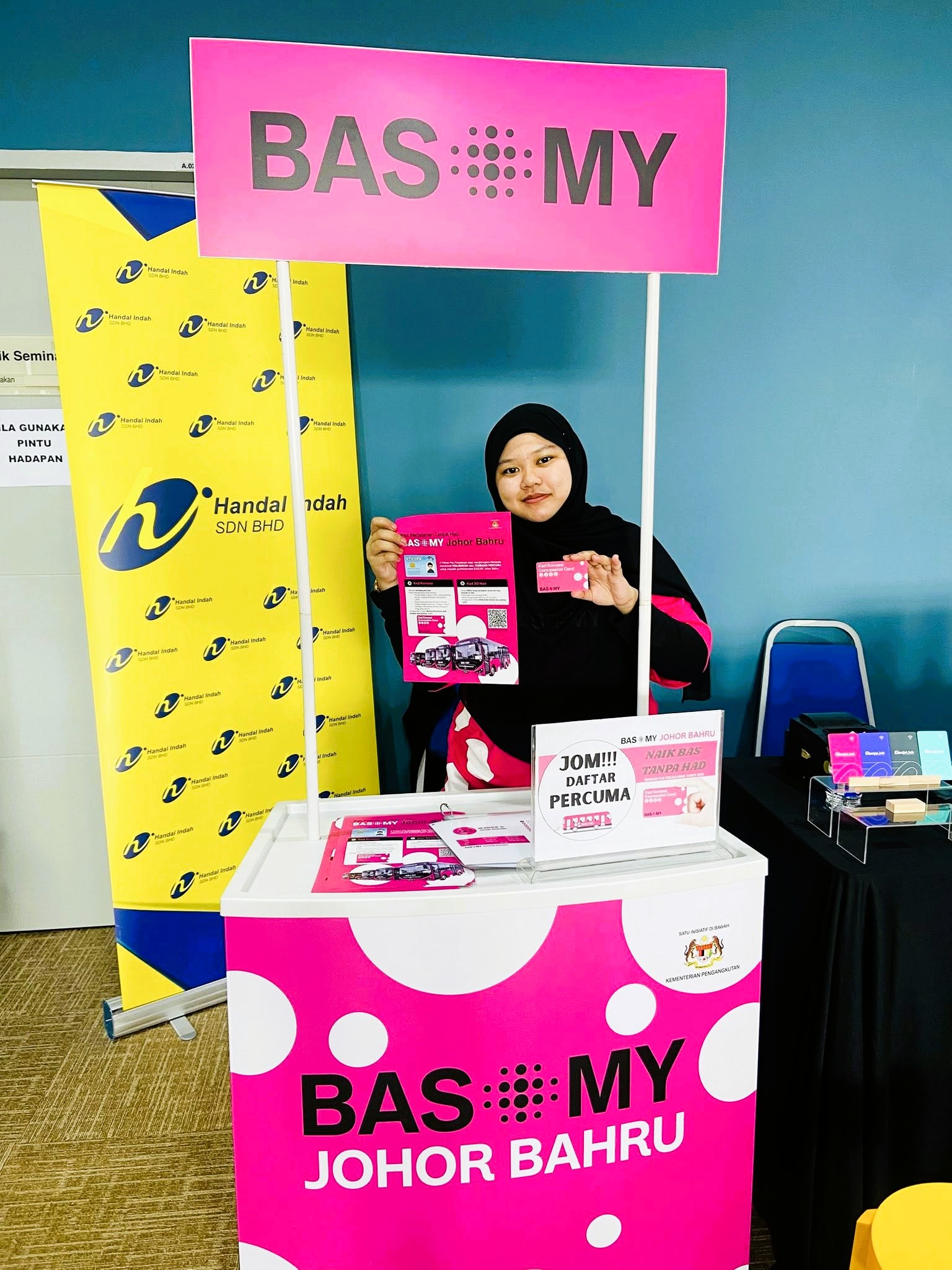 Handal Indah Runs Kad Konsesi Registration Drive Targeting Pasir Gudang Community