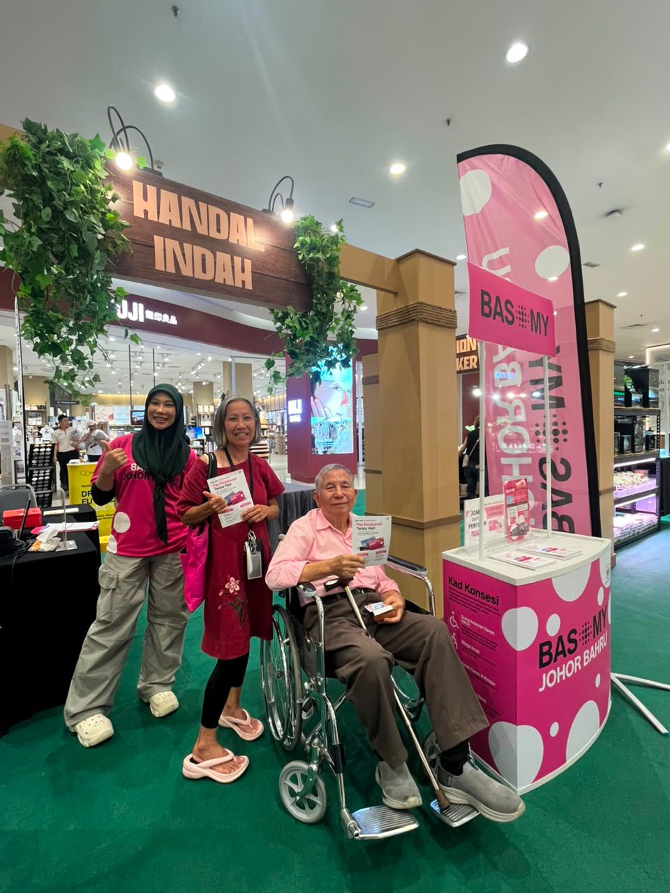 BAS.MY Johor Bahru Promotes Sustainable Mobility Through Eco Journey Campaign at AEON Mall Tebrau City
