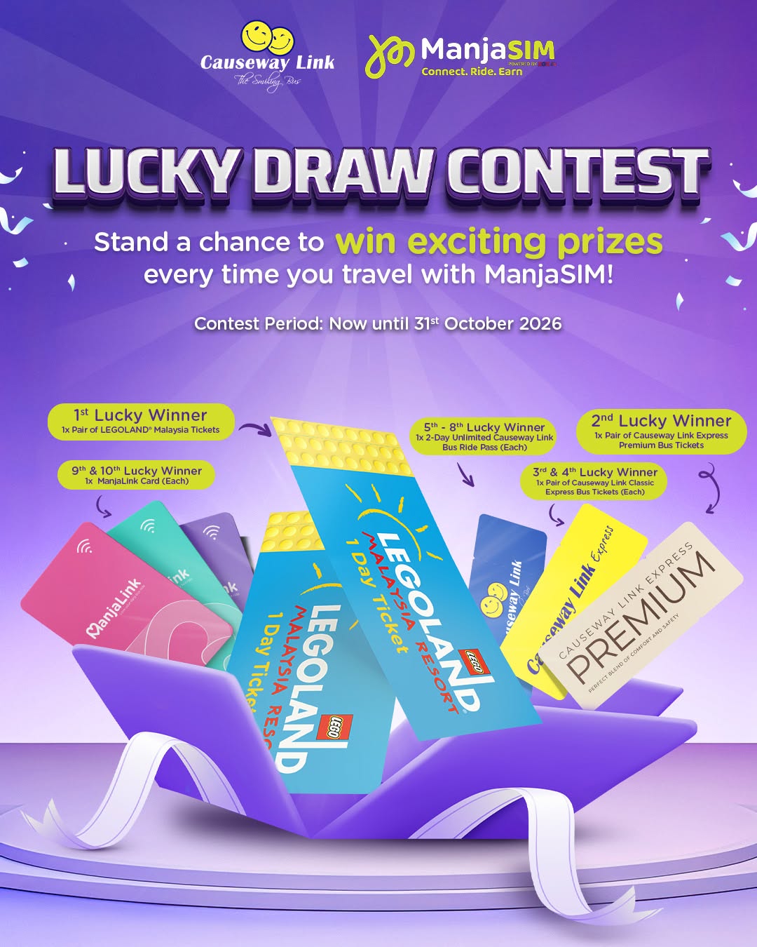 ManjaSIM Lucky Draw Contest